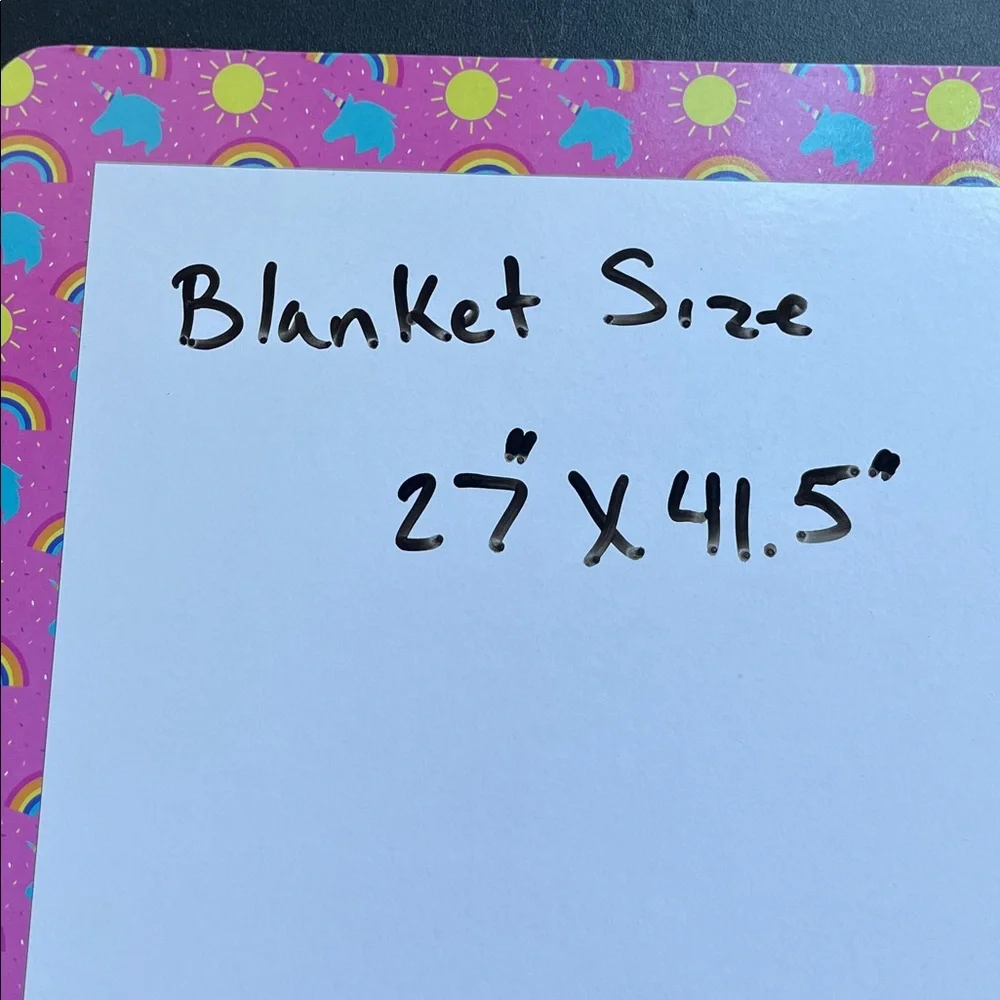 Winnie the Pooh Blue Homemade Baby Blanket